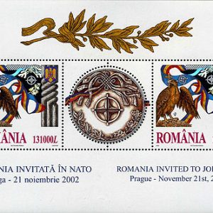 România invitată în NATO, marcă cu hologramă