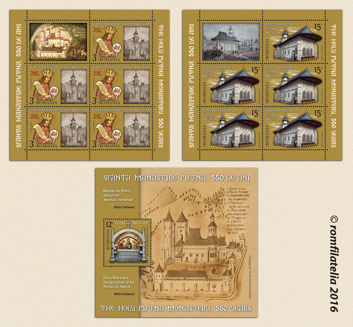 SFÂNTA MĂNĂSTIRE PUTNA, 550 DE ANI 1 SFÂNTA MĂNĂSTIRE PUTNA, 550 DE ANI
