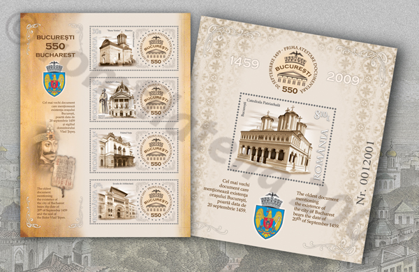 BUCUREȘTI - 550 DE ANI 1 BUCUREȘTI - 550 DE ANI