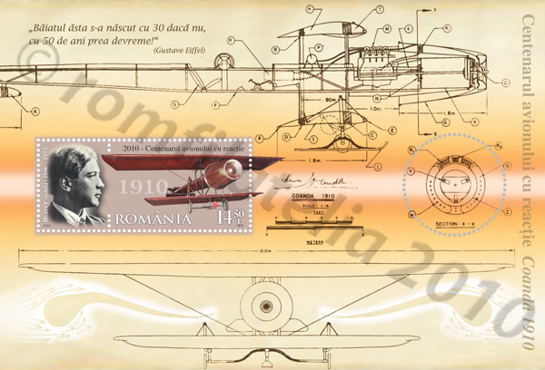 CENTENARUL AVIONULUI CU REACȚIE - COANDÃ 1910 1 CENTENARUL AVIONULUI CU REACȚIE - COANDÃ 1910