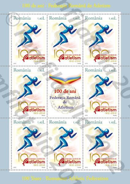 100 de ani – Federaţia Română de Atletism 1 100 de ani – Federaţia Română de Atletism
