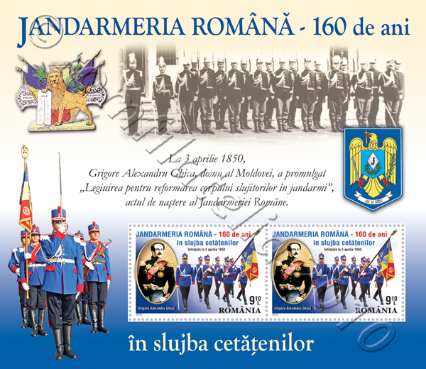 JANDARMERIA ROMÂNÃ - 160 de ani 1 JANDARMERIA ROMÂNÃ - 160 de ani