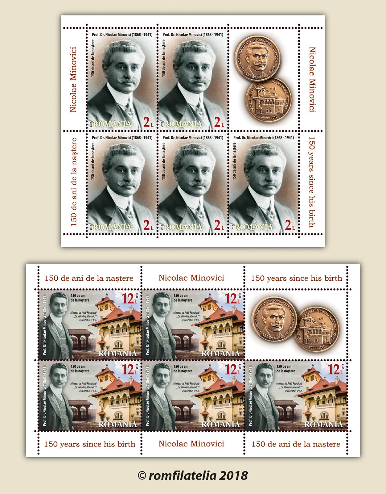 NICOLAE MINOVICI, 150 DE ANI DE LA NAȘTERE 1 NICOLAE MINOVICI, 150 DE ANI DE LA NAȘTERE