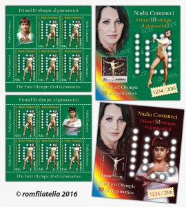 PRIMUL 10 OLIMPIC AL GIMNASTICII, NADIA COMĂNECI