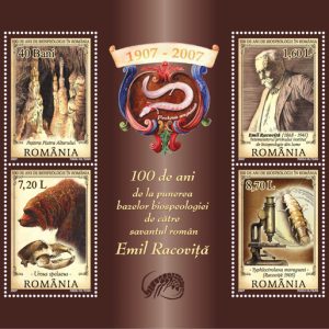 100 DE ANI DE LA PUNEREA BAZELOR BIOSPEOLOGIEI DE CĂTRE SAVANTUL ROMÂN EMIL RACOVIŢĂ