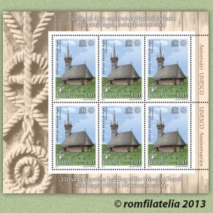 Aniversãri UNESCO - 350 de ani de la construirea Bisericii de Lemn din Satul Rogoz, Județul Maramureş