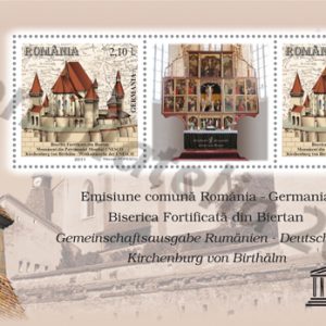 Emisiune comunã ROMÂNIA-GERMANIA - BISERICA FORTIFICATÃ DIN BIERTAN - Monument din Patrimoniul Mondial UNESCO