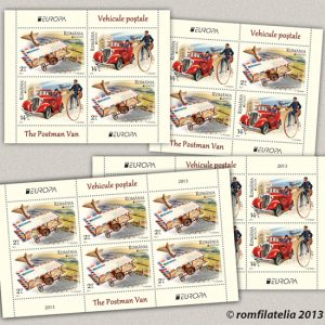 Europa 2013 - VEHICULE POȘTALE