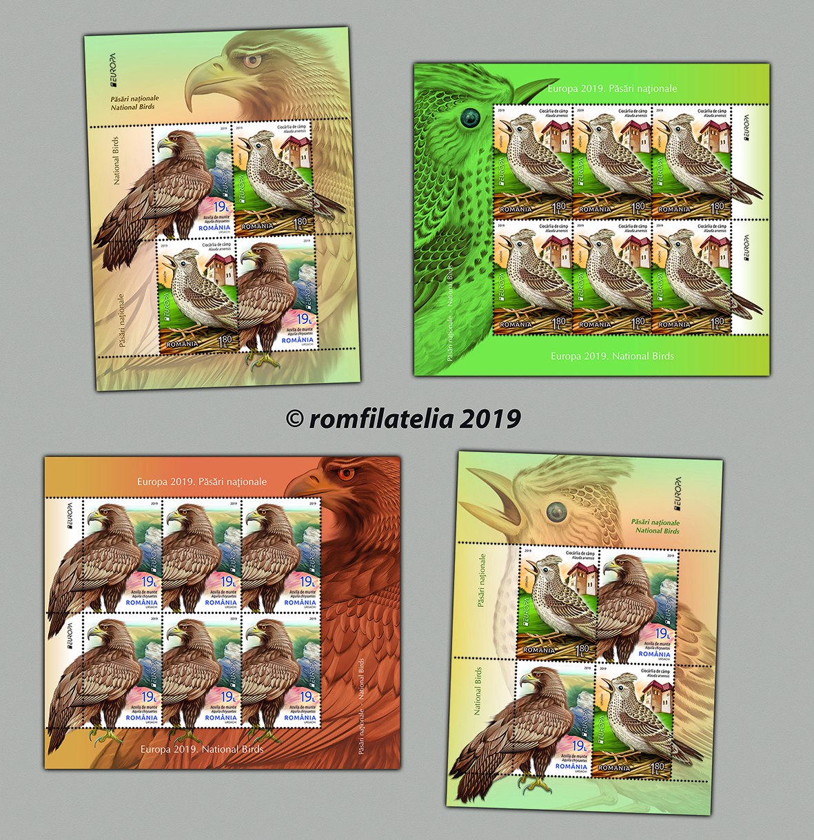 Europa 2019 PĂSĂRI NAȚIONALE 1 Europa 2019 PĂSĂRI NAȚIONALE