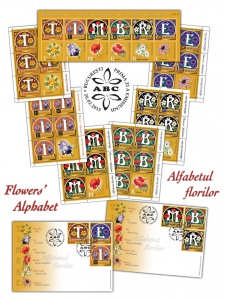 Alfabetul florilor_Flowers' alphabet