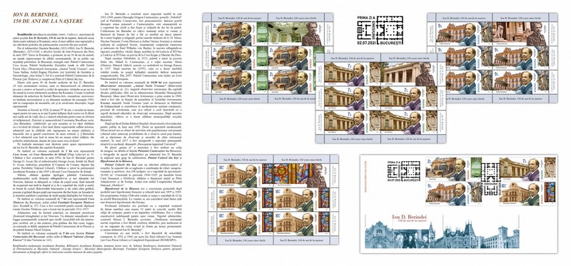 Pliant_Ion D. Berindei, 150 ani nastere_tript2