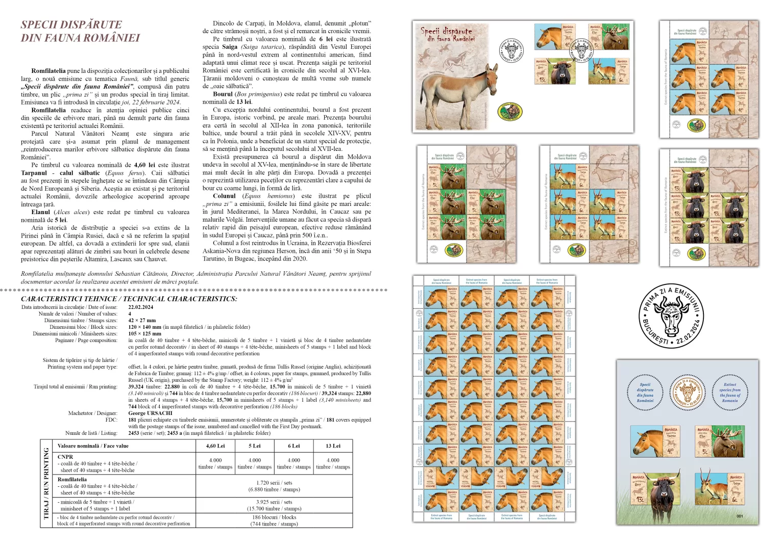 pliant_Specii disparute din Romania2_